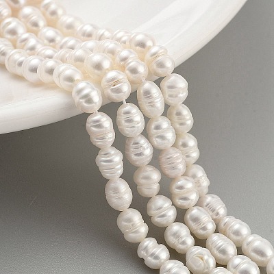 Natural Cultured Freshwater Pearl Beads Strands PEAR-P062-06C-1