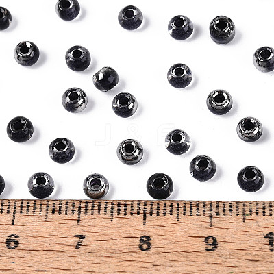 Transparent Inside Colours Glass Seed Beads SEED-T007-19A-01-1