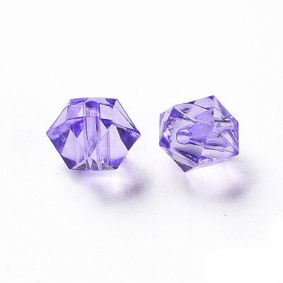 Transparent Acrylic Beads X-TACR-S154-15B-47-1