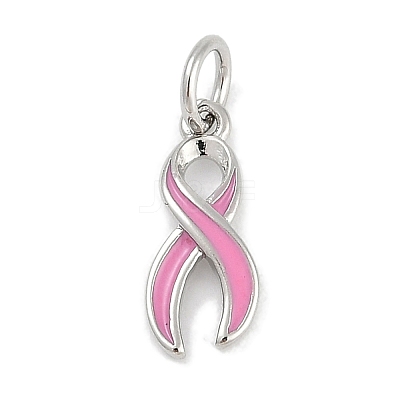 Brass Enamel Charms KK-Q028-30P-02-1