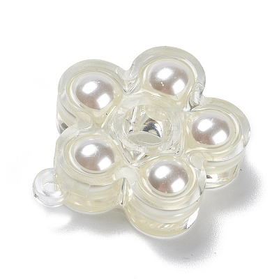 (Defective Closeout Sale: Yellowing) Transparent Acrylic Pendants TACR-XCP0001-05-1