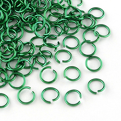 Anodized Aluminum Open Jump Rings ALUM-R005-1.0x10-25-1