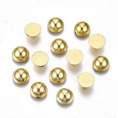 ABS Plastic Cabochons OACR-S034-8mm-01-1