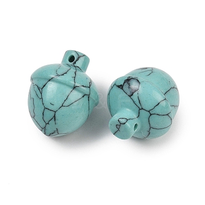 Synthetic Turquoise Pendants G-K354-13G-1