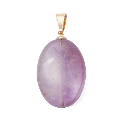 Natural Mixed Gemstome Pendants PALLOY-JF05083-1