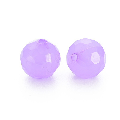 Imitation Jelly Acrylic Beads MACR-S373-97C-E04-1