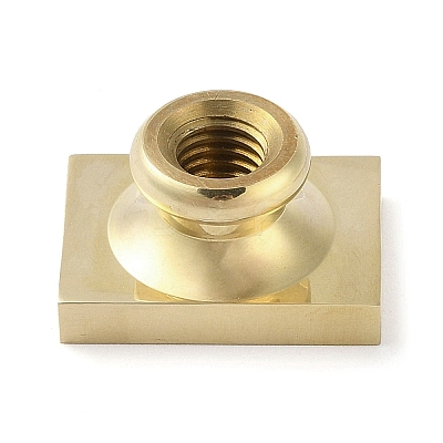 Rectangle Flower Frame Brass Stamp Heads LS-AJEW-M037-04G-03-1