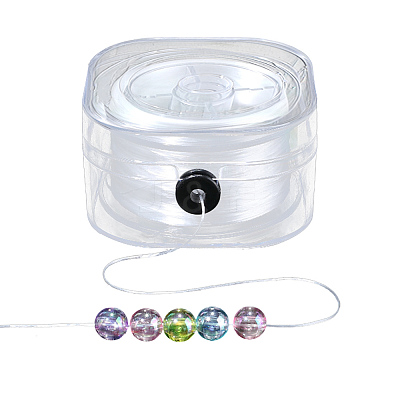 1Roll Crystal Elastic Stretch Thread EW-PA0001-02C-1