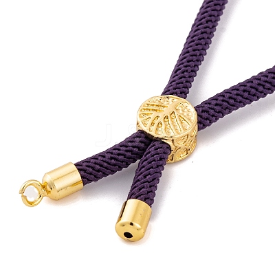 Nylon Cords Bracelet Makings Fit for Connector Charms AJEW-P116-01G-28-1