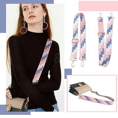 1Pc Flat Polyester Bag Strap FIND-PH0002-61B-1