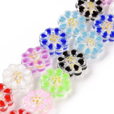 Handmade Lampwork Beads Strands LAMP-E033-02I-1