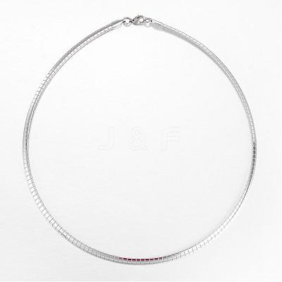 Non-Tarnish 304 Stainless Steel Necklaces NJEW-D274-02P-1