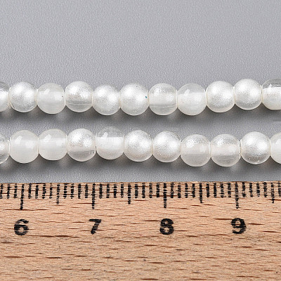 Baking Paint Transparent Glass Beads X1-DGLA-N011-4mm-01-1