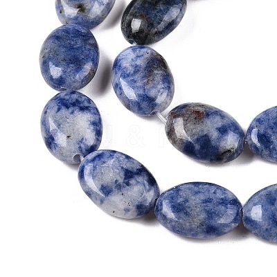 Natural Blue Spot Jasper Beads Strands G-M206-40-1