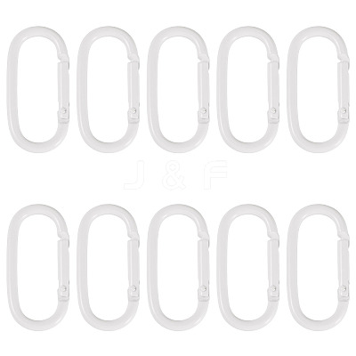10Pcs Alloy Spring Gate Rings FIND-TA0009-25G-1