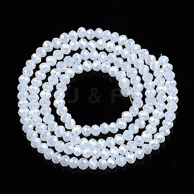 Electroplate Glass Beads Strands EGLA-A044-J2mm-A06-1