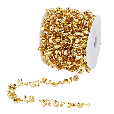 Acrylic Diamond Beaded Trim OCOR-WH0067-73A-1