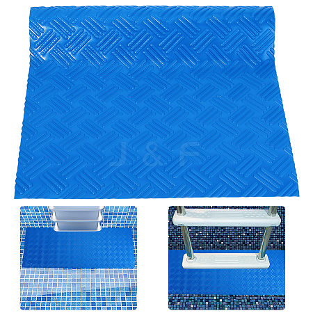 Non-slip PVC Swimming Pool Ladder Mat AJEW-WH20018-231A-01-1