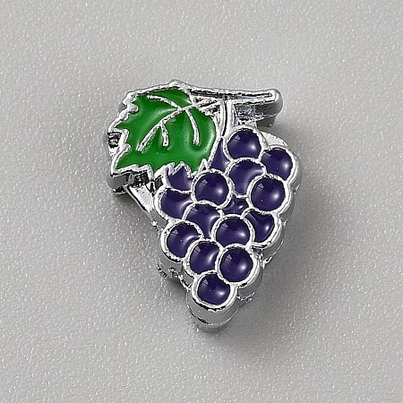 Alloy Enamel Beads PALLOY-CJC0022-003P-04-1