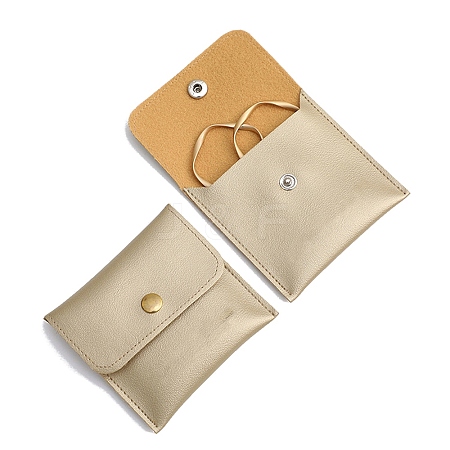 PU Leather Jewelry Pouches WG48807-01-1