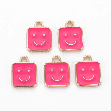 Alloy Enamel Charms ENAM-T016-13A-RS-1