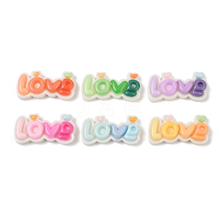 Opaque Resin Cabochons RE-CBA9CE8-02-1