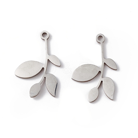 Non-Tarnish 304 Stainless Steel Pendants LS-STAS-E186-06P-1