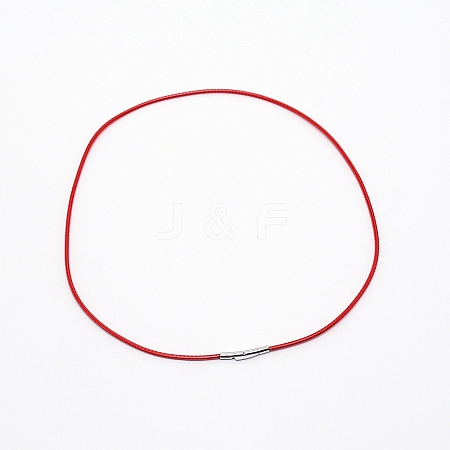 Polyester Waxed Cords Necklace Making MAK-WH0009-05B-02-1