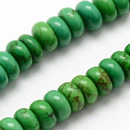 Natural Howlite Beads Strands TURQ-G101-09-1