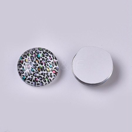 Glass Cabochons LS-GLAA-WH0015-09C-1