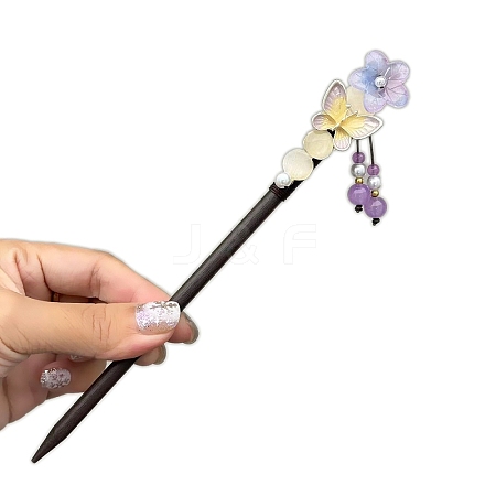 Wood Hair Sticks PW-WG4FC1E-03-1