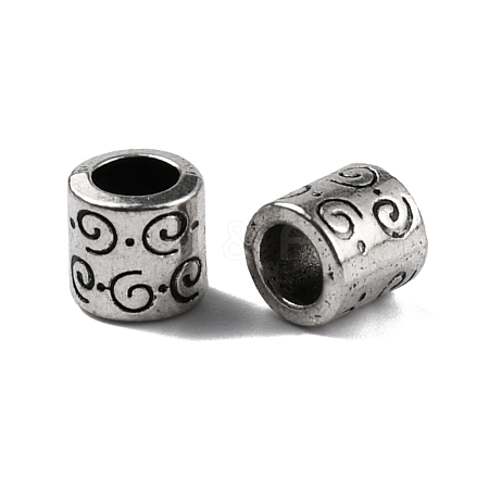 Zinc Alloy European Beads FIND-TAC0013-14AS-1