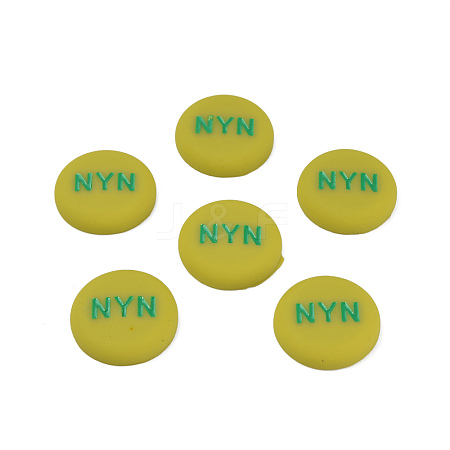 Acrylic Enamel Cabochons KY-N015-204C-1