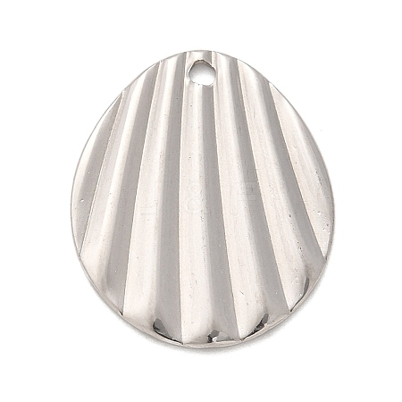 304 Stainless Steel Pendants STAS-F349-05P-01-1