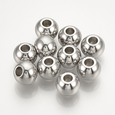 Tarnish Resistant 304 Stainless Steel Spacer Beads LS-X-STAS-T021-8-1