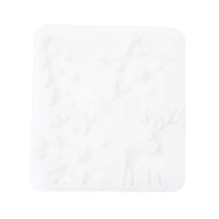 Christmas Theme Silicone Molds DIY-K073-53B-1