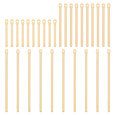 30Pcs 3 Styles Brass Pendants KK-UN0005-57-1