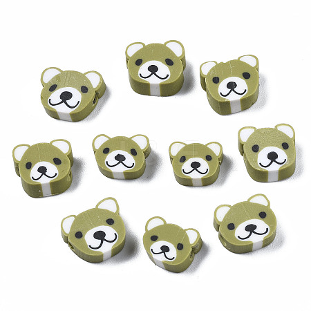 Handmade Polymer Clay Beads LS-CLAY-S096-004I-1