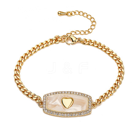 Shell Link Bracelets PW-WG51589-01-1