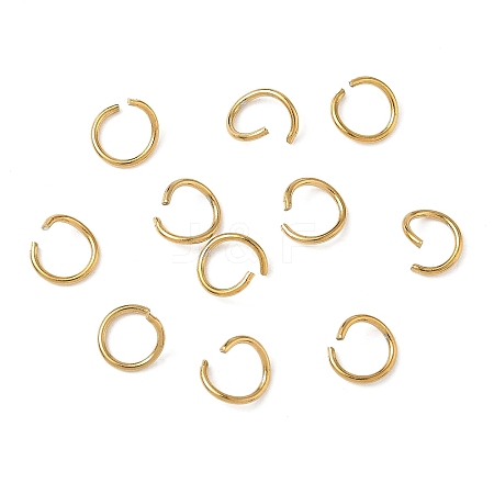 304 Stainless Steel Open Jump Rings STAS-Z150-01D-G-1