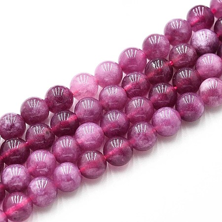 Natural Quartz Beads Strands G-N355-6mm-43-1