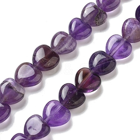 Natural Amethyst Beads Strands G-R190-10mm-42-1