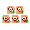 Opaque Epoxy Resin Cabochons LS-CRES-S358-52-1