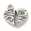 Tibetan Style Alloy Pendants PALLOY-P293-041AS-2