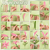 DIY Polyester Plush Sticks Kit DIY-GA0009-12B-4