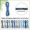 60M 12 Colors 7 Inner Cores Polyester & Spandex Cord Ropes RCP-SP0001-02B-2