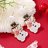 Christmas Acrylic Stud Earrings SK8065-15-1