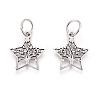 Tibetan Style Alloy Pendants PALLOY-F224-02AS-07-1