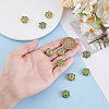 20Pcs Alloy Enamel Beads ENAM-PH0002-93-3