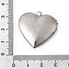 304 Stainless Steel Locket Pendants STAS-B128-22B-G-3